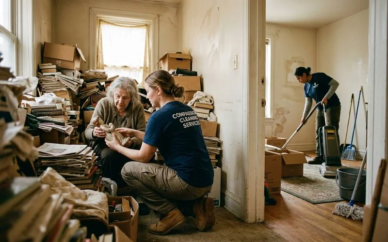 Hoarding Cleanup vs Regular Cleaning Service: What's the Difference?